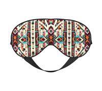 Native American Pattern Print Sleep Mask Silk-Like Eye Mask Sleeping Eye Mask for Women Men for Travel Sleep Relaxation