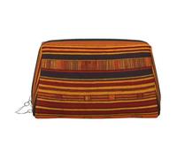 Native American Pattern Print Stylish Cosmetic Bag for Women Travel Daily Use Vanity Pouch Toiletry Storage