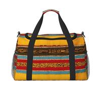 Native American Pattern Print Versatility Ample Space Travel Bag Stylish Functional Tote for Outdoor Activities