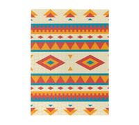 Native American-Pattern Printed Wooden Puzzle 500 Piece, Cute Puzzle Game in Plastic Box for Family Entertainment and Brain Training Gifts