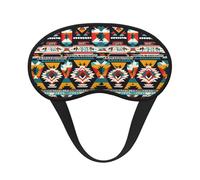 Native American Pattern Sleep Mask 100% Light Blocking Eye Mask for Sleeping, Sleep Mask for Unisex for Travel/Nap