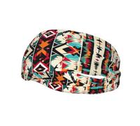 Native American Pattern Sweat-Proof Belts for Men and Women, Headbands, Sports, Fitness, Running and Cycling.