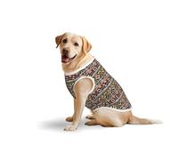 Native American Patternprint Large Pets Vest Party Travel Breathable Summer Lightweight Soft Cozy Sleeveless
