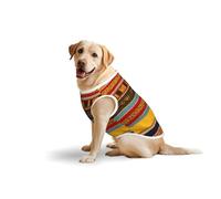 Native American Patternprint Medium Large Pets Vest Breathable Cozy Home Party Sleeveless Tank Top T-Shirt