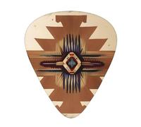 Native American Patterns 12 guitar picks per pack, available in 3 different thicknesses, suitable for electric guitars, ukuleles, etc.