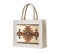 Native American Patterns Canvas Carrying Tote Bag – Eco-Friendly Reusable Shopping Bag,Shoulder Bag For Women