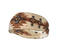 Native American Patterns Fashionable Colorful Sports Headband - Breathable, Stretchable, Lightweight, Unisex, Soft