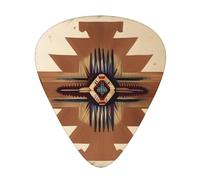 Native American Patterns Guitar picks 12 pieces, ABS material, smooth edges, comfortable feel, 3 optional thicknesses