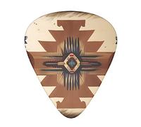 Native American Patterns Guitar Plectrums Classical Triangle Bass Acoustic And Electric Guitar Plectrums For Guitarists 12 Pieces
