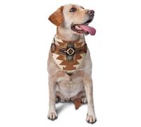 Native American Patterns Pet Bandana-Triangle Scarf for Cats Dogs Adjustable