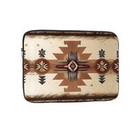 Native American Patterns Printed Laptop Sleeve, 12 inch Computer Protective Sleeve, Essential for Business and Office Commuting