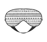 Native American Patterns Printing All-Occasion Sleep Eye Mask with Double Sides Adjustable Strap Perfect for Shifts & Travel