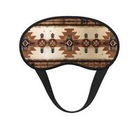 Native American Patterns Sleep Mask Soft Eye MaskBlindfold Eyeshade Smooth Comfortable Eye Cover with