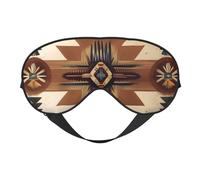 Native American Patterns Soft Eye Mask. Unisex, Comfortable and Breathable, Suitable for Daily Rest. Helps You Quickly Enter Deep Sleep.