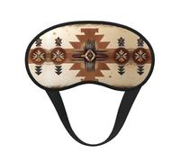 Native American Patterns Universal Lightweight Eye Mask: Great for Travel, Office Naps and Shift Work. Provides a Comfortable Sleeping Environment