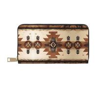 Native American Patterns Wallet Hand-Held Coin Purse Fashionable and Versatile Long Can Hold Mobile Phones Coins Keys