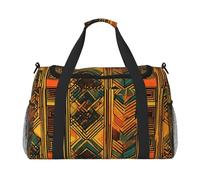 Native American Print Ample Space Travel Duffle Bag Carry On Tote 19.7x13x10.2 in Stylish Tote for Gym