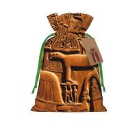 Native American Print Christmas Drawstring Gift Bags With Cards For Xmas Party Decorations Holiday