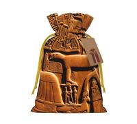 Native American Print Christmas Drawstring Gift Bags With Cards For Xmas Party Decorations Holiday