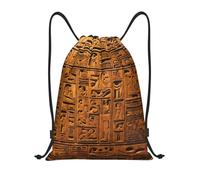 Native American Print Cinch Sack Pack Sport Sack Waterproof Unisex Drawstring Backpack For Beach Swim Storage 36X42Cm