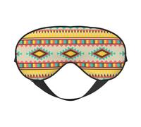 Native American Print Comfortable Sleep Eye Mask Men Women Lightweight Travel Nap Meditation Yoga Work