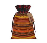 Native American Print Gift Bag Reusable for Christmas Party Wedding Favors