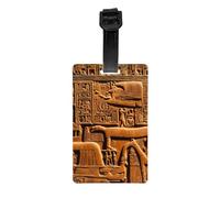 Native American Print Luggage Tags with Name Id Card, Suitcases Tag for Bag Baggage Travel Accessories