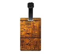Native American Print Luggage Tags with Name Id Card, Suitcases Tag for Bag Baggage Travel Accessories