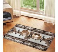 Native American Print Pet Absorbent Leather Tablecloth Perfect for Dogs, Cats, and Other Pets