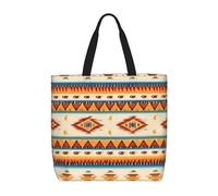 Native American Print Print Fashion With Zip Shoulder Bag Casual Handbag Shopper Bag For Work Travel