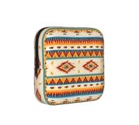 Native American Print Print Multifunctional Storage Bag Pad Bag Skin-Friendly Period Pouch Reusable Tampon Bag for Female