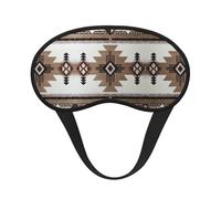 Native American Print Sleep Eye Mask Light Blocking Soft and Comfortable Night Eye Blinder for Women Men for Sleeping Travel Night Shift
