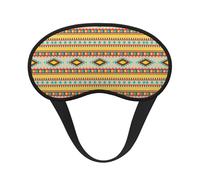 Native American Print Unisex Blackout Sleep Mask Comfortable Eye Mask for Travel Meditation Sleep Travel