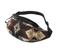 Native American Printed Personalized Waist Bag, Lightweight and Versatile Crossbody Bag for Everyday and Outdoor Adventures