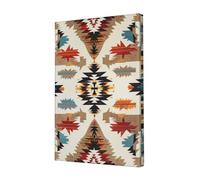 Native American Printed Wooden Framed Canvas Wall Art 30x45 CM, Modern Canvas Print Picture, Elegant Home Office Hotel Decor