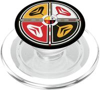 Native American Sacred Medicine Wheel Indigenous Symbol PopSockets PopGrip for MagSafe