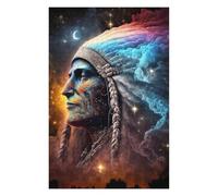 Native American Spirituality Art Print Jigsaw Puzzle for Adults, 1000 Piece