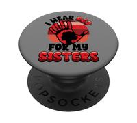 Native American Stop MMIW Wear Red Stolen Sisters Indigenous PopSockets Adhesive PopGrip