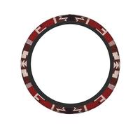 Native American Storm The Neoprene Steering Wheel Cover - 15" for Most Cars - is Ergonomically Designed for Safe Driving Comfort