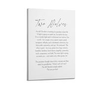 Native American Story Wall Art The Tale Of Two Wolves Posters Canvas Wall Art Posters Living Room Poster Bedroom Painting Frame-style 12x18inch(30x45cm)