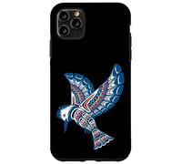 Native American Style Art Kingfisher Pacific Northwest Case for iPhone 11 Pro Max