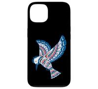Native American Style Art Kingfisher Pacific Northwest Case for iPhone 13