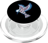 Native American Style Art Kingfisher Pacific Northwest PopSockets PopGrip for MagSafe