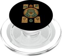 NATIVE AMERICAN STYLE FROG ART el sapo Mexican desert native PopSockets PopGrip for MagSafe