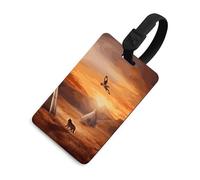 Native American Tribes Luggage Tags Suitcase Tag Name Id Label | Luggage Tags for Suitcases Cute Travel Tags Bag Tags Privacy Protection Travel Accessories Essential for Women Men