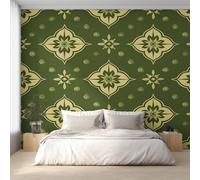 Native American Wallpaper for Living Room, Southwestern Aztec Wall Mural for Bedroom 450x315 cm, Non-Woven Photo Wallpaper, Home Decor D&O98
