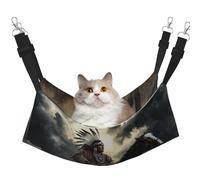 Native American Warriors On Horseback Printed Pet Hammock - Sleeping Hammock For Cats, Rabbits, Ferrets, Puppies, Small Animals