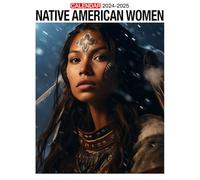 Native American Women Calendar 2024-2025: 24 Months Calendar Jan 2024 to December 2025, 17" x 22" Opened, Thick & Sturdy Paper, Great Gift For Organizing & Planning, US Holidays