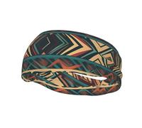 Native American1 Sports Sweatband Head Bands for Women Men, Lightweight Breathable Non Slip Workout Headbands Hairband for Fitness Running Cycling Hiking Yoga