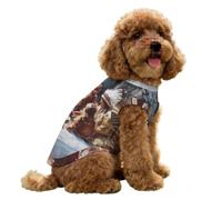 Native Americans in Winter Cute Dog Shirts Sleeveless Tank Top | Comfort Tees Vest Pet Clothes for Small Medium Puppy
